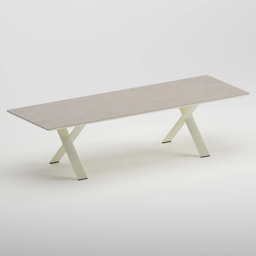SYLVA 8 Seater Extendable Table | Frozen