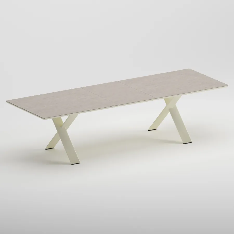 SYLVA 8 Seater Extendable Table | Frozen