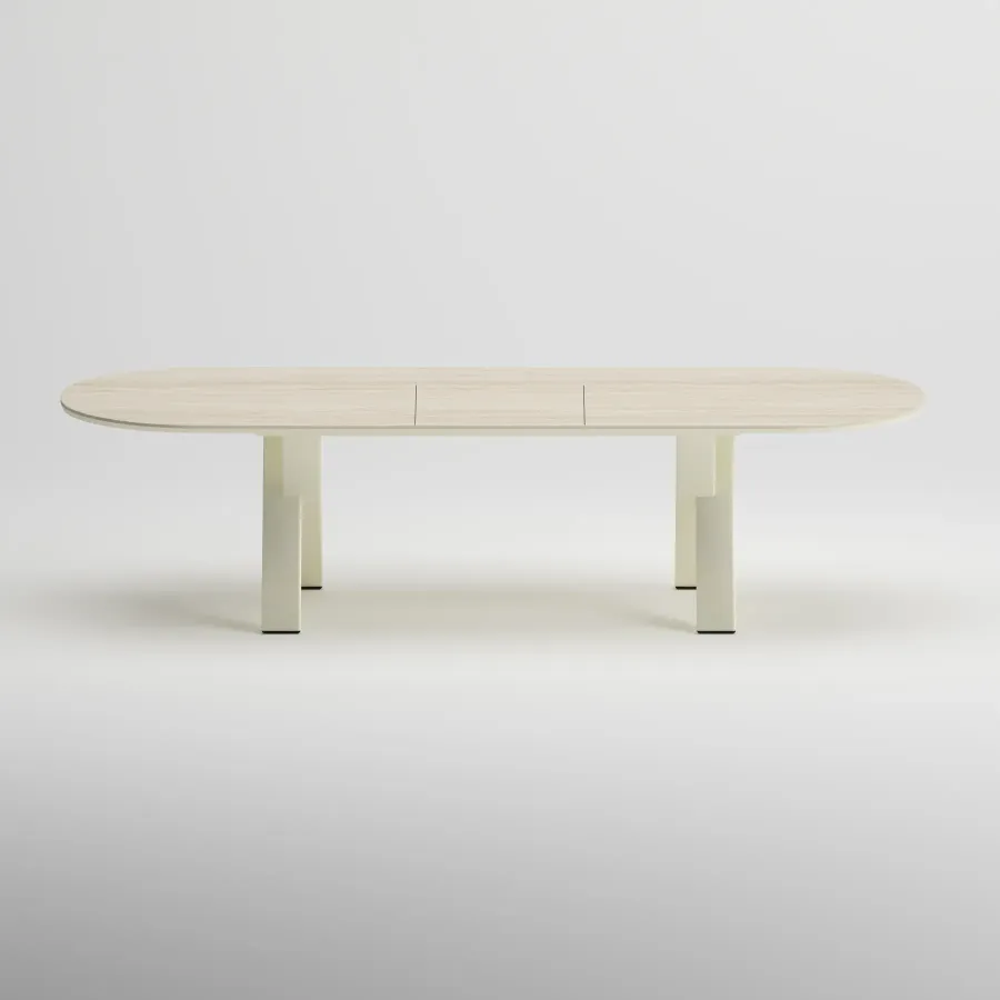 SYLVA Oval Extendable Table | Frozen