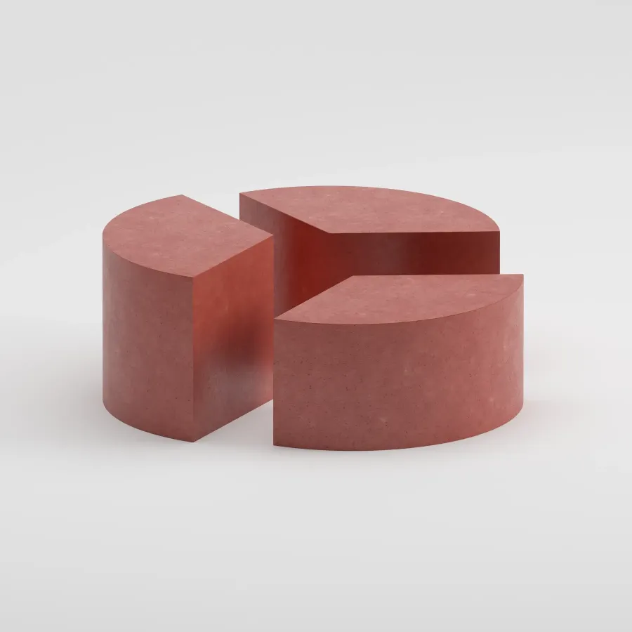 TRINITY Coffee Table | Terracotta