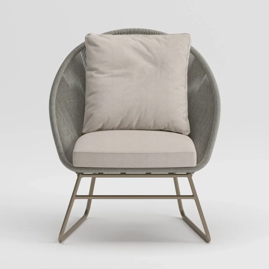 TUKA Living Chair | Taupe