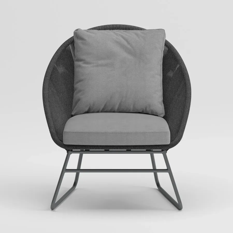 TUKA Living Chair | Anthracite
