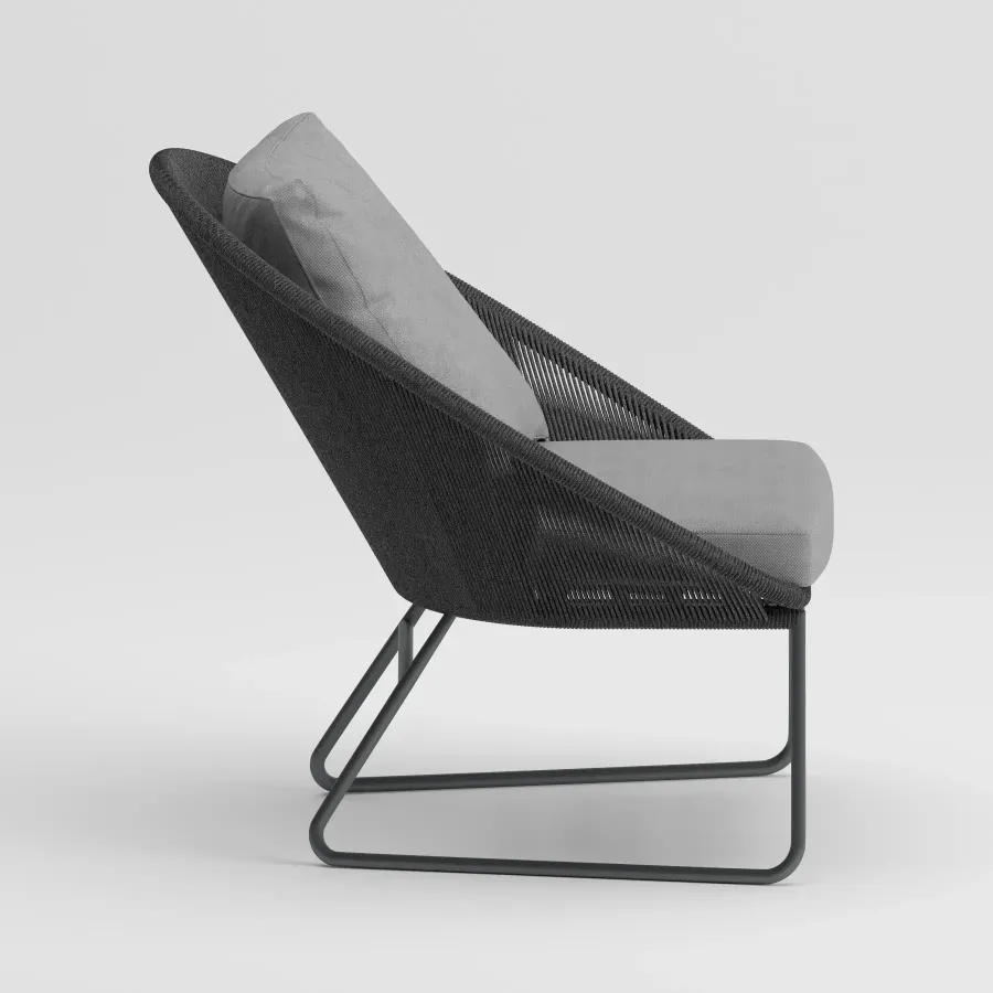 TUKA Living Chair | Anthracite