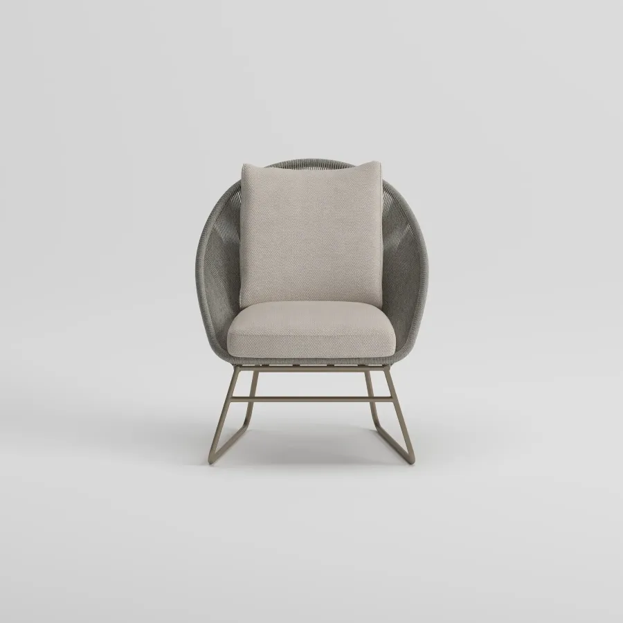 TUKA Living Chair | Taupe