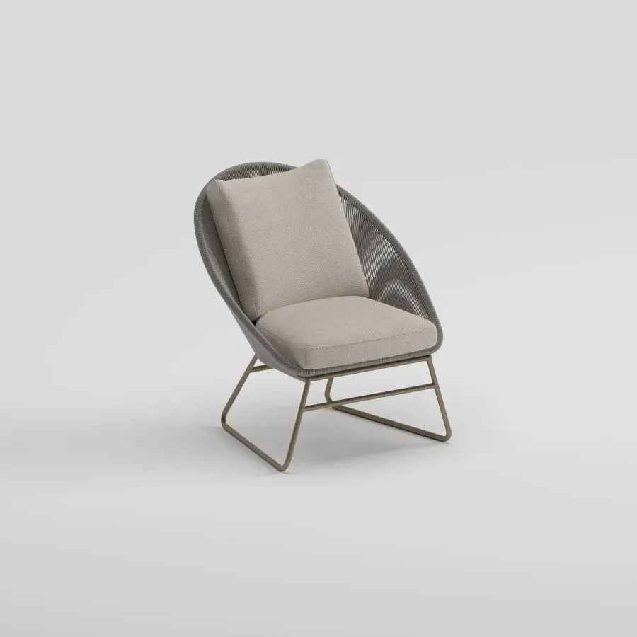 TUKA Living Chair | Taupe