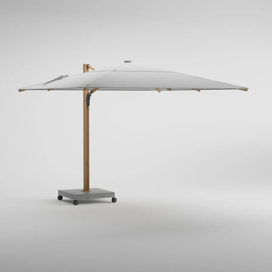 WHISPER Teak 300cm X 300cm Umbrella | Teak