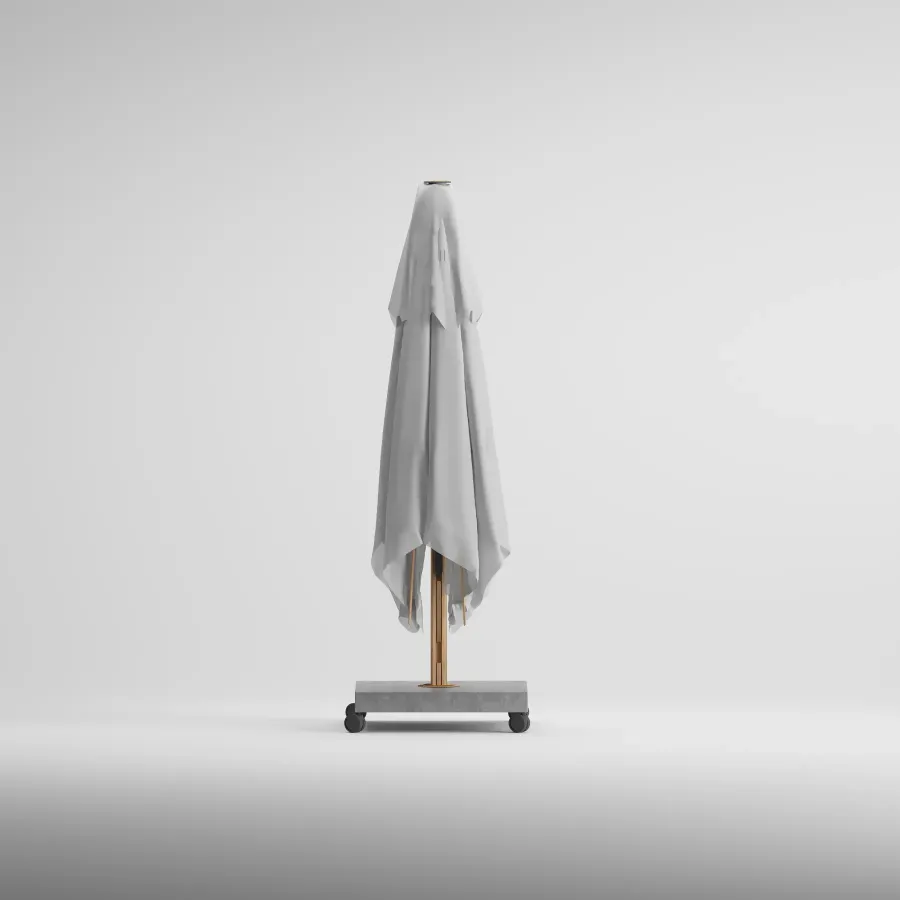WHISPER Teak 300cm X 300cm Umbrella | Teak