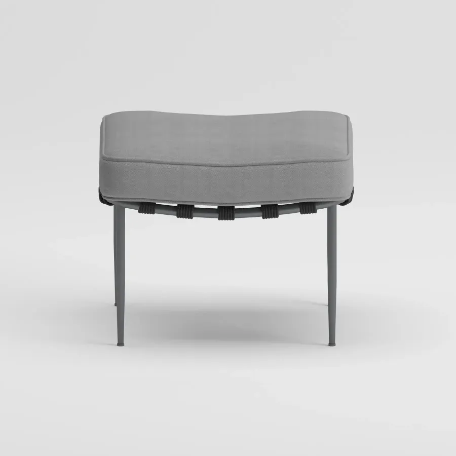 Y TYPE Pouf | Anthracite