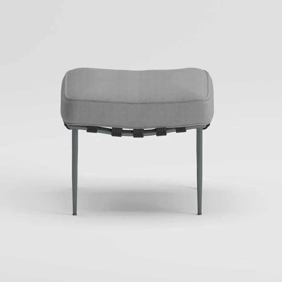 Y TYPE Pouf | Anthracite