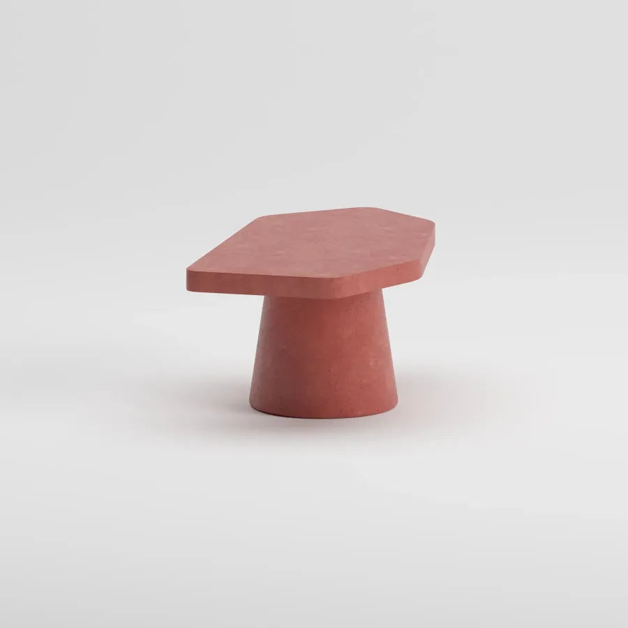 ZURI Small Coffee Table | Terracotta