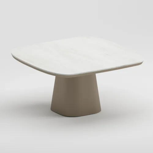 CONE Square Table | Taupe