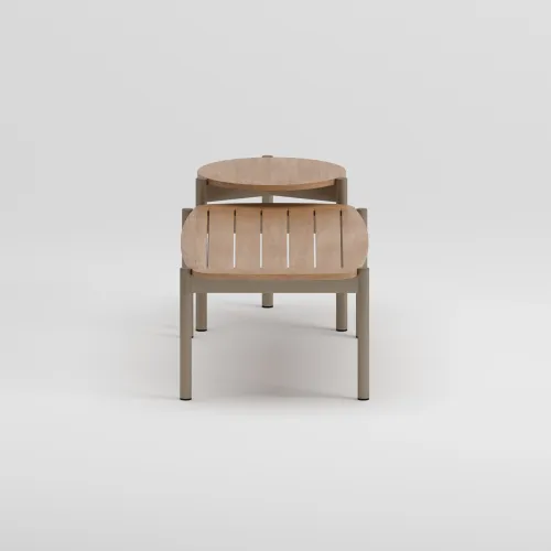 GINA Coffee Table Set | Taupe