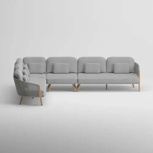 Slab Corner Seating Group
