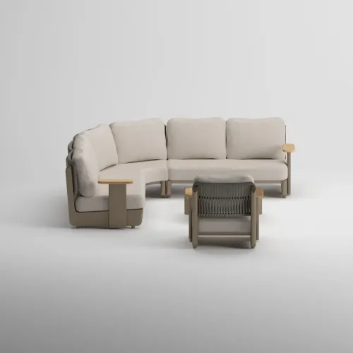 AVENA Corner Seat Group | Taupe