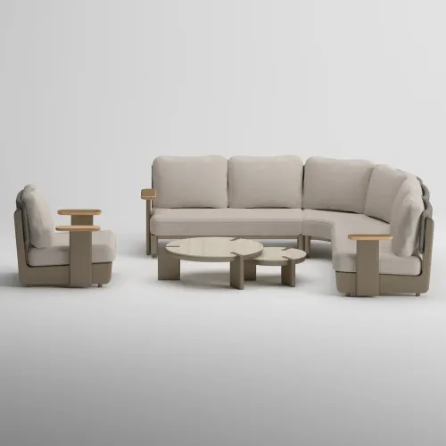 AVENA Corner Seat Group | Taupe