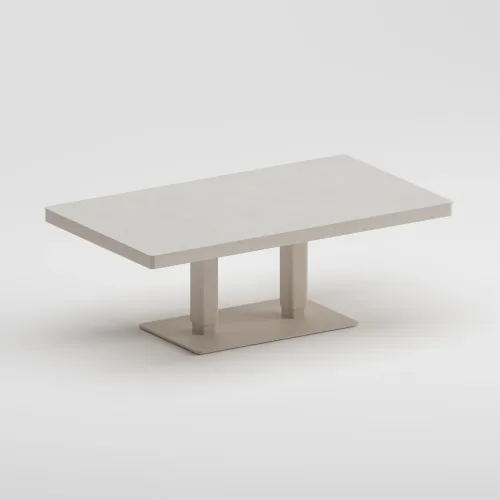 SABLE EDGE Coffee Table | Latte