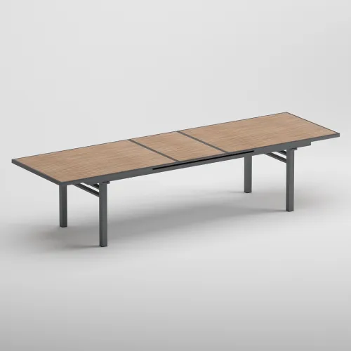 SEUL 8 KİŞİLİK AÇILIR TEAK MASA