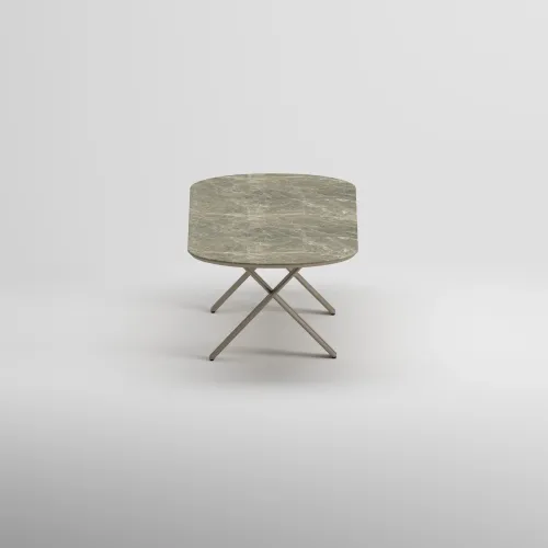 SYLVA Oval Extendable Table | Taupe