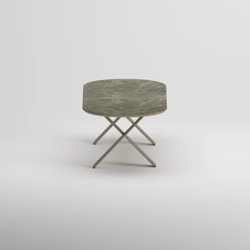 SYLVA Oval Extendable Table | Taupe