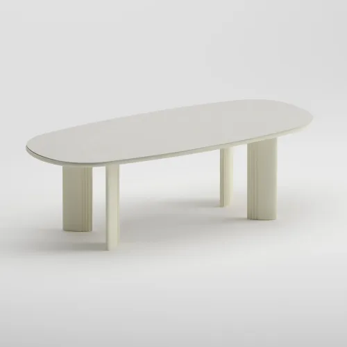 TIDE Table & SKY Armchair Dining Set | Frozen