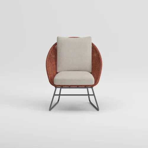 TUKA Living Chair | Terracotta