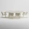 TIDE Table & SKY Armchair Dining Set | Frozen